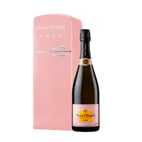 Veuve Clicquot Ponsardin Rose Shampanje 0.75L 12%  Gift Box Fridge
