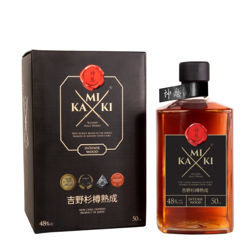 Kamiki Intense Wood Whisky 0.5L 48%