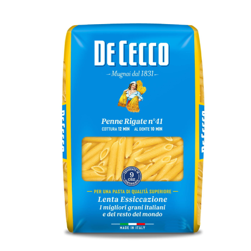 De Cecco Pasta Penne Rigate Paketim 500Gr